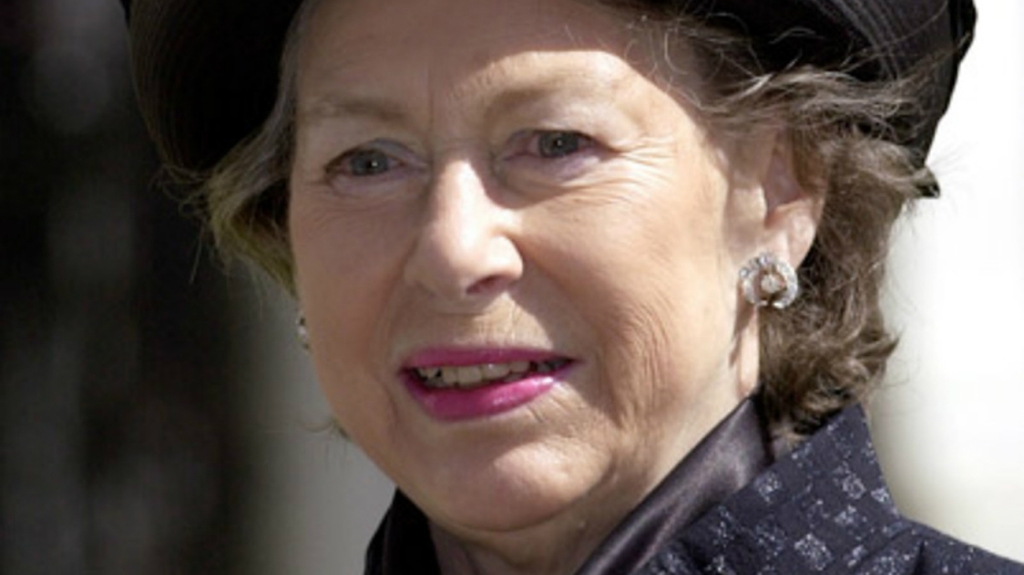 La princesa Margarita de Inglaterra murió en 2002.