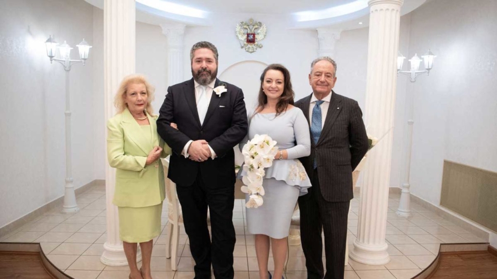 Jorge Romanov y Rebecca Bettarini: “Nuestra boda va a simbolizar la gran historia de Rusia”