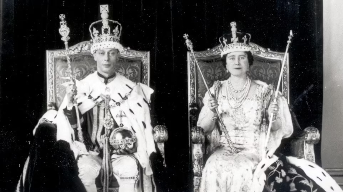 La coronación de Jorge VI e Isabel, la última vez que un rey y una reina subieron al trono británico