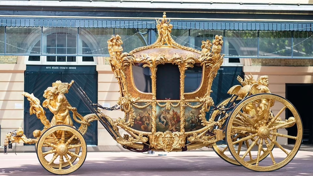 La historia del “Gold State Coach”, el carruaje dorado ícono de la realeza británica
