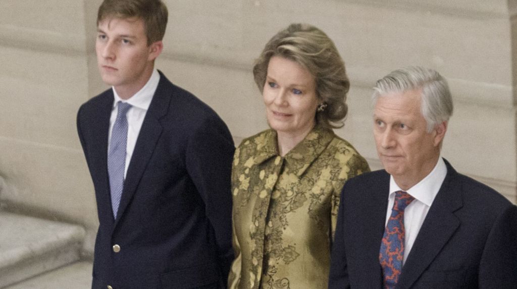 El príncipe Emmanuel de Bélgica da sus primeros pasos en la vida oficial