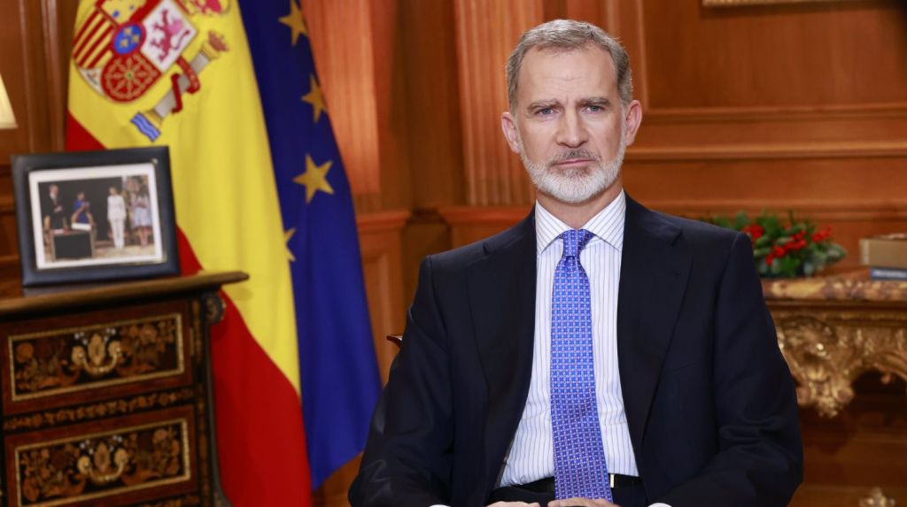 Mensaje de Navidad: Felipe VI de España llamó a respetar la Constitución contra “el germen de la discordia”