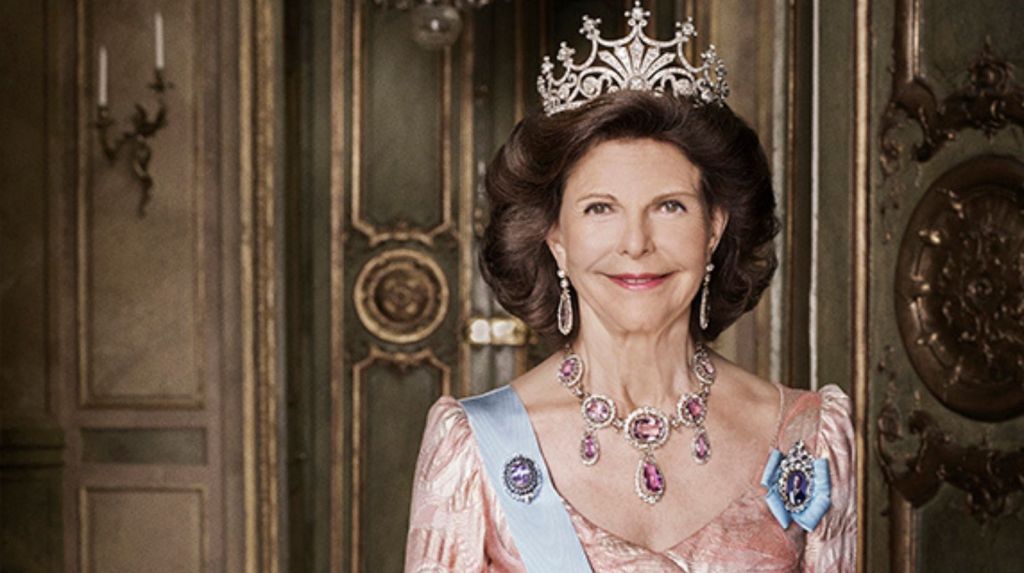 La reina Silvia fue un golpe de suerte para el rey y salvó a la monarquía sueca