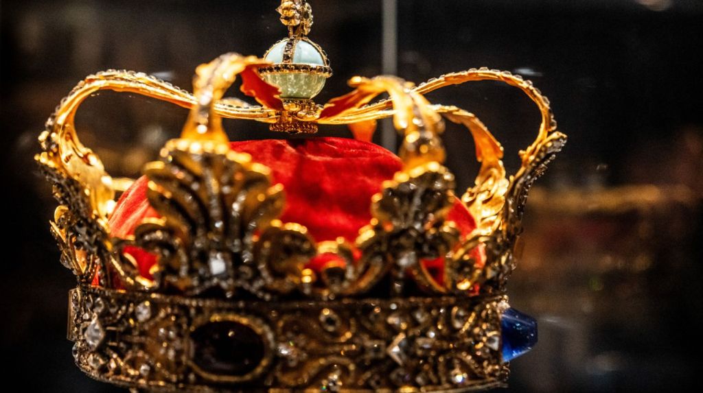 La corona real de Dinamarca no ha sido usada por ningún rey en más de 180 años